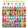 VAPEN MARS PRO 15000 PUFFS TORNADO 15K 9K PUFFS 9K PAPER VAPO POPH 9000 VAPOS DISPOSTÍVEIS VAPE DISPOSILÍVEL VAPES 850 MAH TEMPO DE TELA DO Cigarro Shisha Shisha