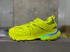 Кроссовки роскошная трек светодиод 3 3.0 Дизайнерская обувь светодиодные треки повседневная обувь платформ кроссовки для кроссовок для мужчин женские тренеры для мужчин париж
