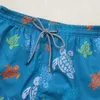 Herren Shorts Großhandel Schwimmwehel für Männer Cartoon Marke Schildkrötenstrand Schnelle trockene Badeanzüge Mann Bermuda Maskulina Kleidung