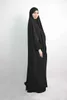 Этническая одежда Оптовая воздухопроницаемая хиджаб литургическая одежда LSlamic Turkish Wome Women Dubai Musslim Standard Apparel Ближняя Восток Abaya T240510