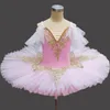 Jujudance Professional Ballet Costume Classic Ballerina Ballerina Tutu Child Kid Kid Girl Adder Princess Tutu Dance Ballet Dress 240510