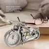 テーブルクロッククリエイティブオートバイの形状目覚まし時計子供向けの独創的なビンテージモデルホームカーオフィスの装飾