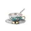 Coffee Cup kleine prachtige Europese stijl luxueuze middagthee set Elegant Bone China met hoge esthetische waarde 240508