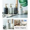Lagringsflaskor keramik brett applikationsområde tvålflaskdispenser - fashionabla och eleganta antirust hållbara dispensers gula