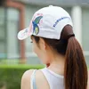 Caps à balle Butterfly broderie femme baseball mode imprimé tabots ajustés pics femelles de sport extérieur visière