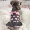 Vêtements pour chien tricot à col roulé à col roulant petit pull robe pull d'automne hiver chaude pluppy chériaux en tricots