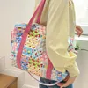 Totes cotone mommy spalla mobile moda modella colorata di vaste borse portatili portatili per latte dolce deposito baby