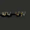 豪華なイヤリングデザイナークローバースターレターチャームイヤリングゴールドシルバーメッキステンレス鋼スタッドバックイヤリング女性ウェディングパーティーファッションジュエリーギフト