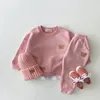 Ensembles de vêtements Spring Baby Clothes Set Ours Ours Hoodies and Pants 2pcs Boys Suit