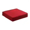 Cuscino sedia solida divano di divano super morbido resistente al lino traspirante per sede non skid pad per casa