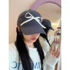 Ball Caps Sweet Bow Baseball Cap Fashion Trendy Breathable Peaked Adjustable Casual Sunscreen Hat