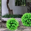Fleurs décoratives plante artificielle Boîte topiaire de topiaire de forme de vie polyvalente robuste pour la décoration de fête intérieure et extérieure