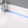 Wandaufkleber Küchenspüle Dichtungsgrenzklebeband wasserdichtes schuldsicheres weißes Selbstkleber Dichtungsstreifen PVC Badezimmer Aufkleber Bänder