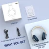 Doqaus vogue5 Bluetooth Наушники на ухе, 90 -часовые беспроводные наушники игрового времени с 3 режимами эквала