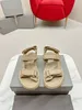 2024 SUMPLEM NOVO SANDALS TOURISTA DE MEMINOS E MULHERES MSH NYLON CATWALK