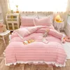 Bedding Sets estilo coreano Princess Summer Quilt Cool Chiffon Seersucker Arditário com ar condicionado edredom edredom de cobertor