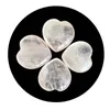 Figurines décoratives Crystal Natural Crystal Clear Quartz Heart for Healing Decoration Gift