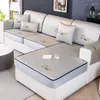 Coperture per sedie 2024 divano elastico di seta di seta di ghiaccio Copertura leggera di lusso anti-slittamento Protettore mobile per mobili per soggiorno per la camera da letto decorazioni per la casa