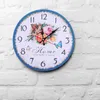 Wall Clocks Clock Hanging Vintage Digital Clockative Household Round Simple Retro Mounted Ornament