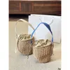 Sac d'épaule concepteur sac femmes à crampons tissés sac sac à godet boucle petite capacité sac à main cyx05103
