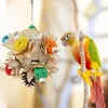 Other Bird Supplies Parrot Chewing Toy Anti Biting Cage Foraging Fun Decorative Birdcage Ornaments Pet Accessories