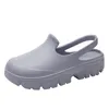 Dress Shoes Outdoor Non-Slip Casual Women's Breathable Flat Slippers Summer Sandals Beach EVA Hole Comfortable Walking