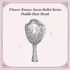Flower Knows Swan Ballet Series Paddle Hair Brush Air Cushion Hair Comb 240508