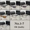 Top-Seller Mode Diamond Brand Logo gebogene Sonnenbrille für Frauen oder Männer Sonnenbrille