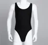 Mseme Men Onepiece High Cut BodySity Leotard Sinlet Souslet sous-vêtements Bodys Nived Bodys COM BOJO THONG WITY WIT