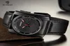 Ruimas Luxury Automatic Watches Men Square Dial Mechanical Watch Black Leather Wristwatch Relogios Masculino Clock 6775 N7878060