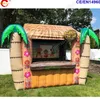 free ship to door outdoor activities outdoor portable western inflatable tiki bar party air inflated pub tent for sale 4mWx3mLx3.5mH (13.2x10x11.5ft)