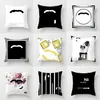 Top Logo Affordable Luxury Style Square Fashion Living Room Sofa Short Plush Pillows Cover Top Quaitly