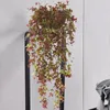 Plante de simulation de fleurs décoratives attrayant pas besoin d'arroser de la décoration murale suspendue écologique.