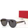 Des lunettes de soleil de créateur de mode Hommes et femmes conçus par créateur de mode CT0486S Texture complète Super Good UV400 rétro Full Fild Sunglasses avec des lunettes