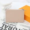 Mirror Quality Luxury small wallet Designer trifold leather small Man Woman mini Card wallet Key Coin purse trifold Money clip Fashion Simple Brand Cards holde purse