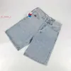 Designer -Shorts Retro Hip Hop Cartoon Grafik Streetwear Denim Y2K Hochqualitäts Mode Stickerei Baggy Jorts Harajuku Gym Basketball Männer Denim Shorts 2c7