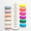 Spring Gelcolors Manicure Manicure Glitter Base permanente de ouro