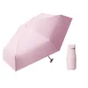 Guarda-chuvas mini guarda-chuva de sol pequena chuva de bolso ultraleve e compacto anti-UV portátil para mulheres