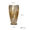 Vases Modern Simple Living Room Flower Arrangement Hydroponic Fire Glass Vase European Large Transparent