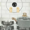 Kök förvaring potten lockhållare pannor täcker rack Ingen borrväggmonteringsarrangörer för skärbrädor lockar som inte är halkfria