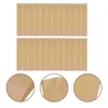 Cuisine Storage 200 PCS Kraft Paper Tobsticks Sac Spoons Sacs d'argente