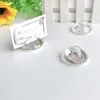 PERSPETTO DEL PAZIONE 50 pezzi a forma di cuore Crystal Place Torta della carta Diamond Table DECORE DEGIONI DEGILI