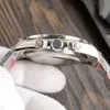 Diamond Watch Watch Watch Luksusowy zegarek Automatyczny ruch mechaniczny zegarek 40 mm Hardlex Crystal Diamond Bezel Chronograph zegarek zegarek ze stali nierdzewnej Montre de Luxe