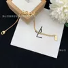 Pulceptária de designer Jóias Classic Letter YS Bracelete colorida Moda feminina Simplicidade Sense Bracelet Women