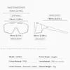 Дизайнеры взорвутся и продают хорошо Kdeam Outdoor Polarized Sunglasses One Piece Wind -Ronate Sunglasses TR90 Ultra Light Sports KD0803