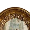 Frames resina oval quadro de imagem 14.8x18.7cm pintado à mão Retro com estilo antiquado para festas de inauguração de casa elegantes acessórios