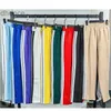 2024 Tendencias Diseñador Tendencias de moda de verano Pantalones deportivos internacionales Paim Cinturón tejido blanco y negro Casual para hombres Versión correcta de TR