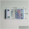 Other Festive Party Supplies Fake Money Movie Prop Banknote 10 20 50 100 200 Us Dollar Euros Pound English Banknotes Realistic Toy Bar Otyqk