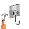 Hooks Adhesive Screw Wall Hanging Cup Sucker nyckelhängare förvaring mantel krok badrumstillbehör för glasdörr