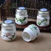 Storage Bottles Honey Of Blue And White Porcelain Ceramic 200ML Small Gourd Tea Seal Pot Medlar Flask Liquid Is Used